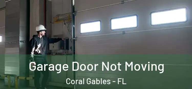  Garage Door Not Moving Coral Gables - FL